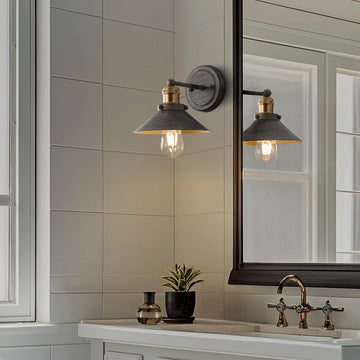 July Metal Shade Sconce